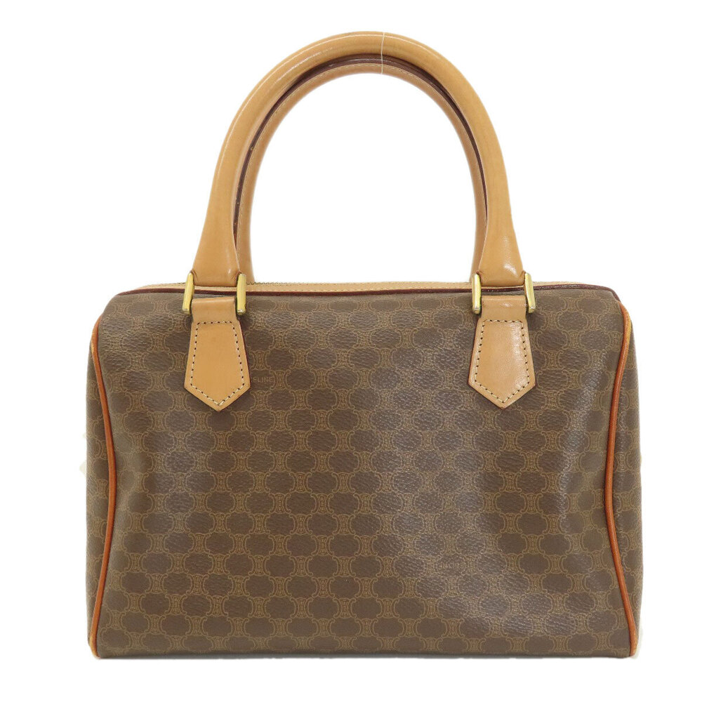 Celine Macadam Handbag Brown